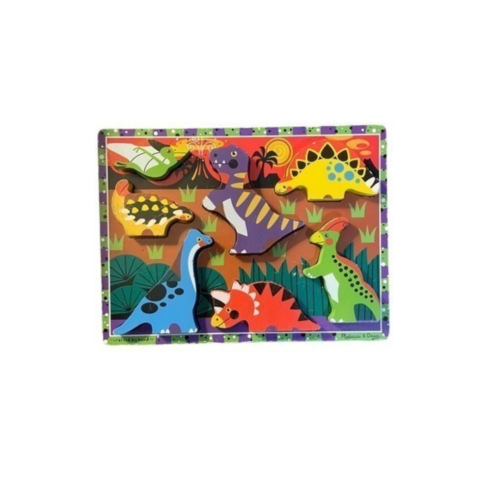 Melissa & Doug Dinosaur Chunky Puzzle